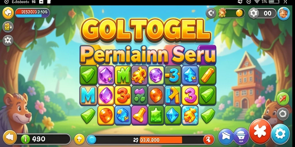 Tampilan menakjubkan dari gameplay GOLTOGEL yang seru dan penuh warna.