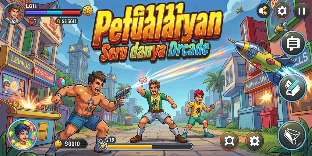 Menampilkan gameplay seru dari LG111 dengan tantangan menarik.