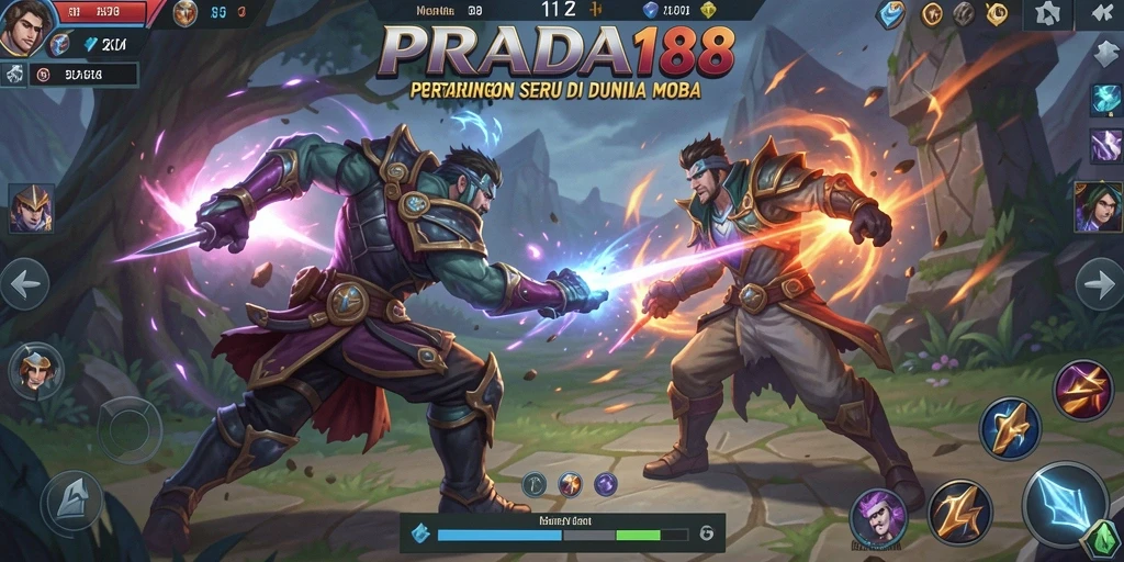 Gameplay seru dalam <strong>PRADA188</strong> dengan pertarungan epik.