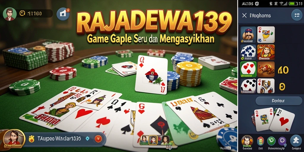 Tampilan gameplay seru dari RAJADEWA138 yang menawan.